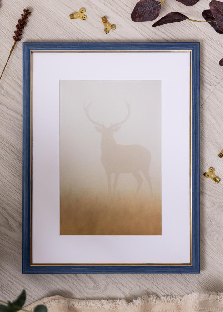 Jämtlands Ramfabrik Rahmen Claudia Acrylglas Blau 21x29,7 cm (A4)