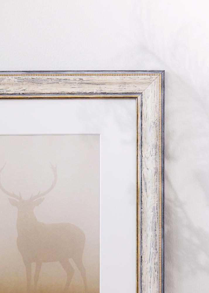 Jämtlands Ramfabrik Rahmen Fabriano Acrylglas Weiß 30x40 cm