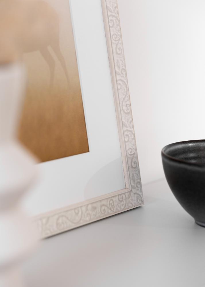 Jämtlands Ramfabrik Rahmen Milton Acrylglas Weiß 59,4x84,1 cm (A1)