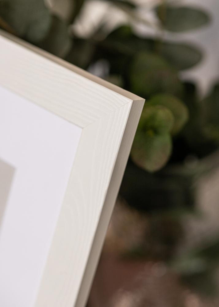 Jämtlands Ramfabrik Rahmen Sandra Acrylglas Weiß 21x29,7 cm (A4)