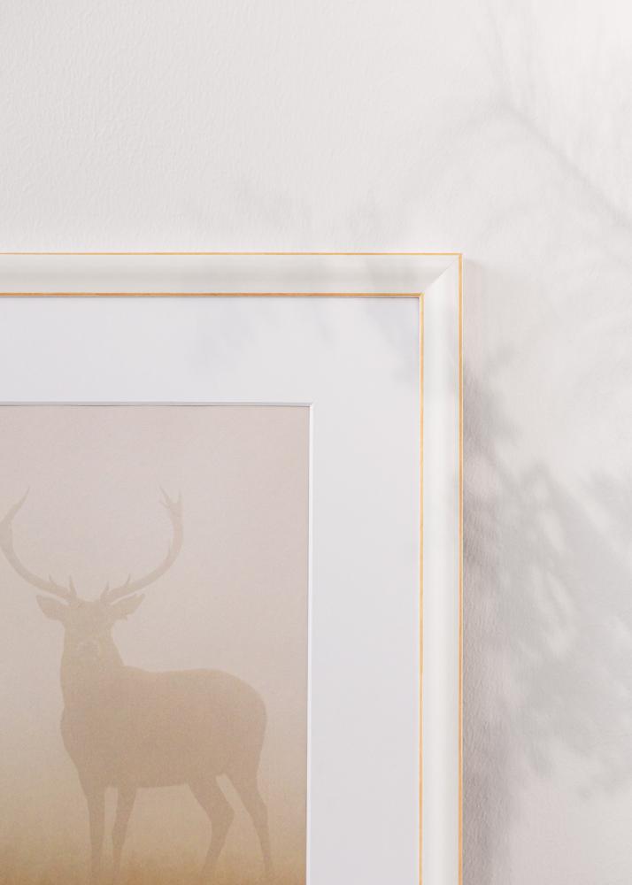 Jämtlands Ramfabrik Rahmen Marie Claire Acrylglas Weiß 59,4x84,1 cm (A1)