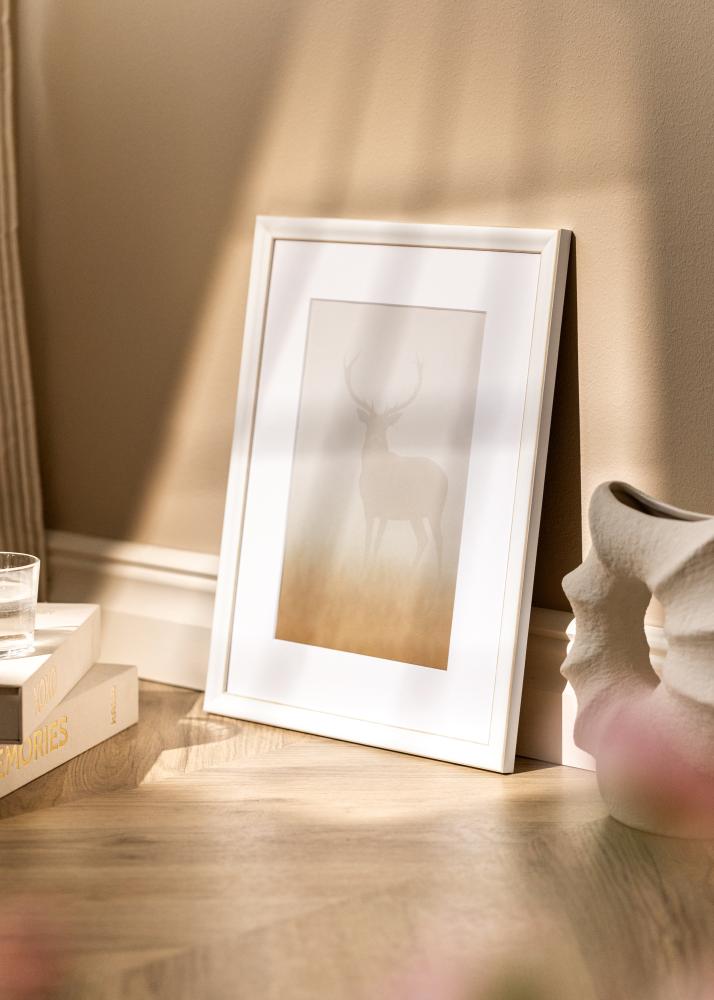 Jämtlands Ramfabrik Rahmen Marie Claire Acrylglas Weiß 59,4x84,1 cm (A1)