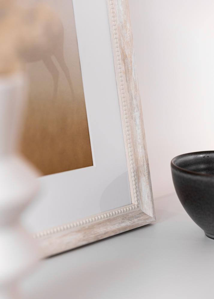 Jämtlands Ramfabrik Rahmen Soledad Acrylglas Weiß 59,4x84,1 cm (A1)