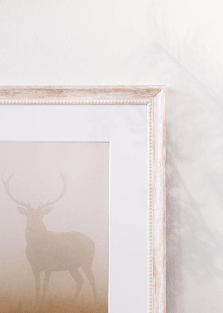 Jämtlands Ramfabrik Rahmen Soledad Acrylglas Weiß 59,4x84,1 cm (A1)