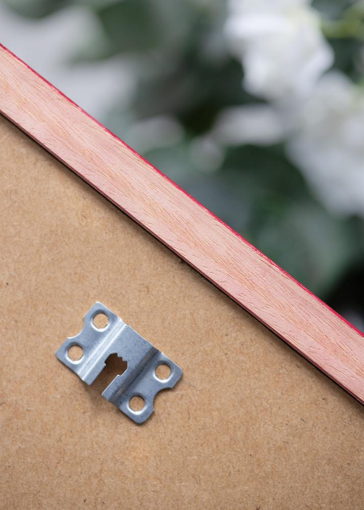 Jämtlands Ramfabrik Rahmen Cornwall Acrylglas Dunkelrot 60x80 cm