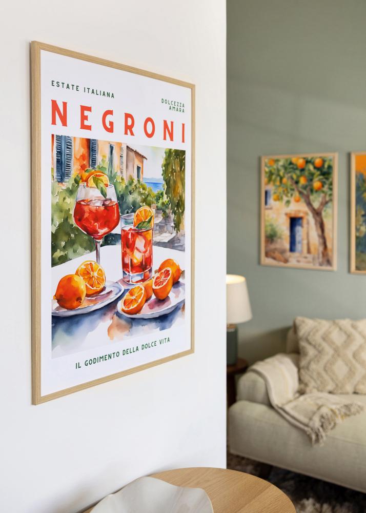 Estancia Rahmen Galant Acrylglas Eiche 50x70 cm