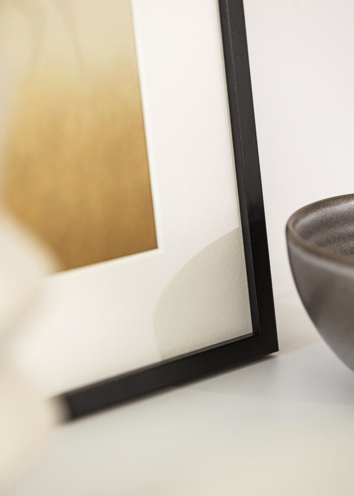 Innova Bilderrahmen Schwarz Schmal 40 x 50 cm