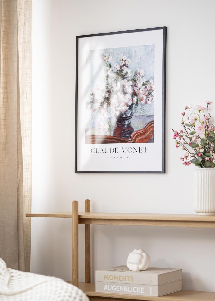 Innova Bilderrahmen Schwarz Schmal 40 x 50 cm