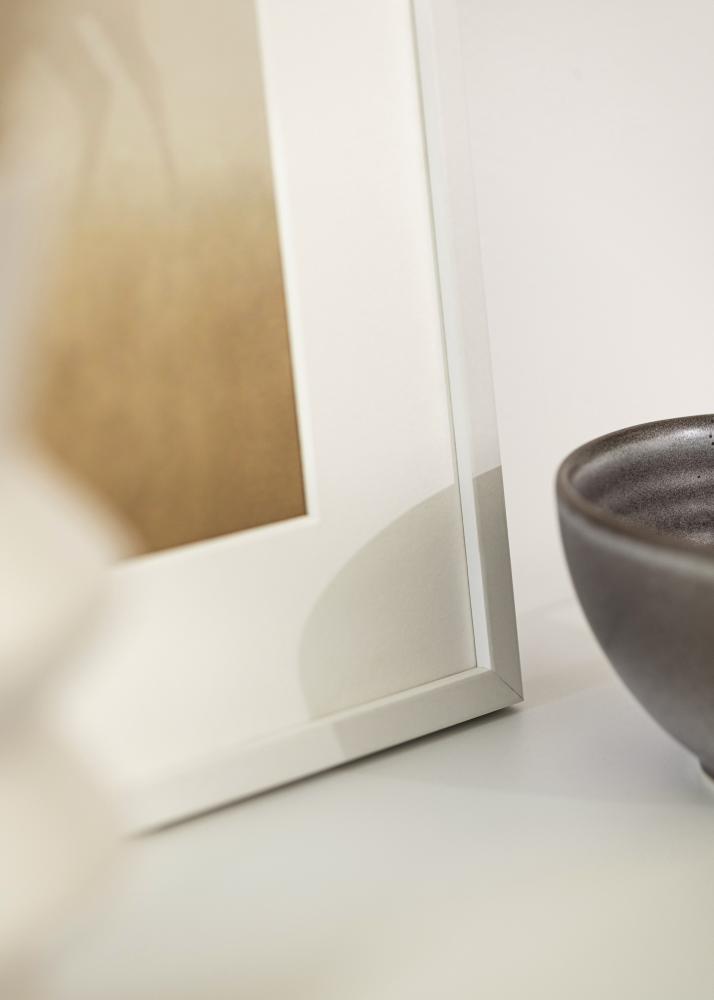 Innova Bilderrahmen Weiss Schmal 30 x 40 cm