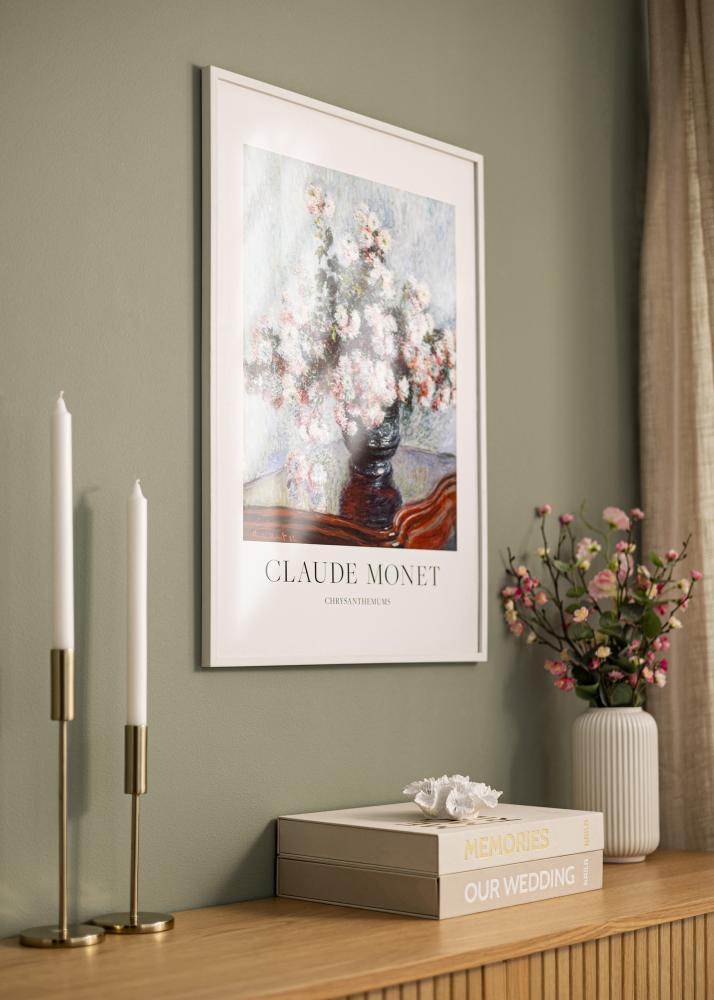 Innova Bilderrahmen Weiss Schmal 30 x 40 cm