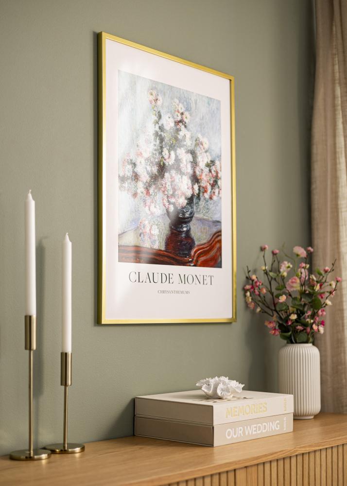 Innova Bilderrahmen Gold Schmal 40 x 50 cm