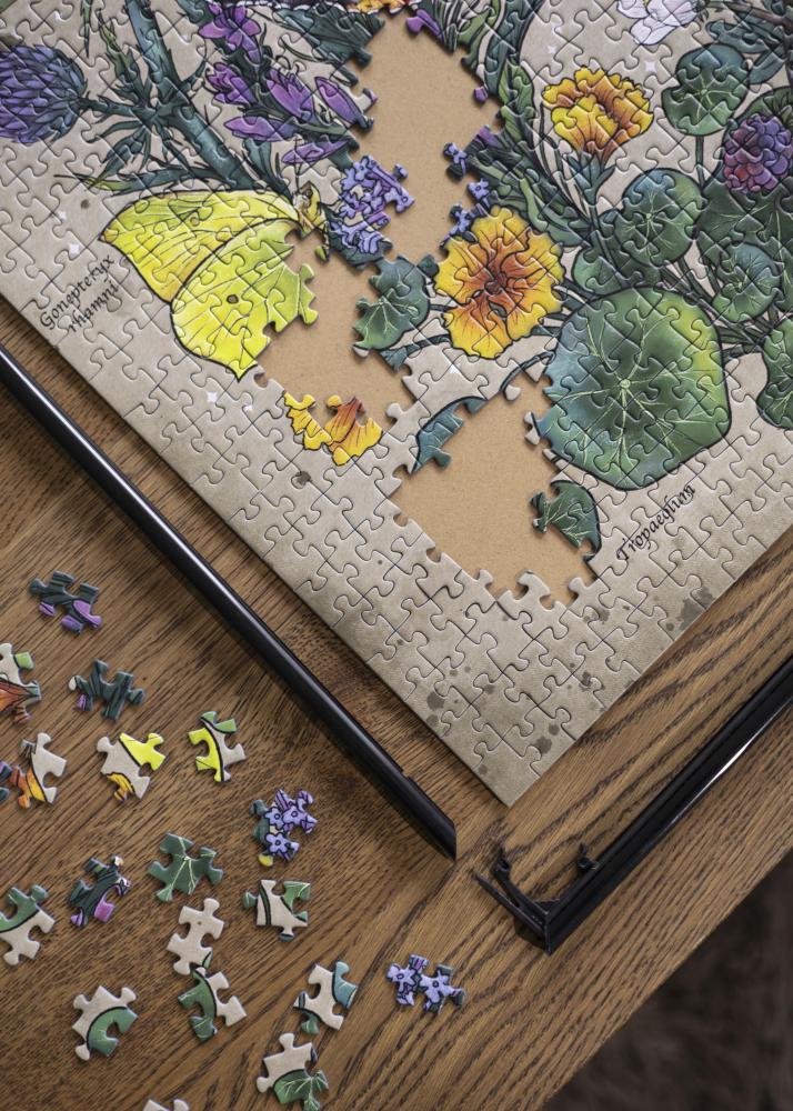 Innova Puzzle-Rahmen Schwarz 60x80 cm