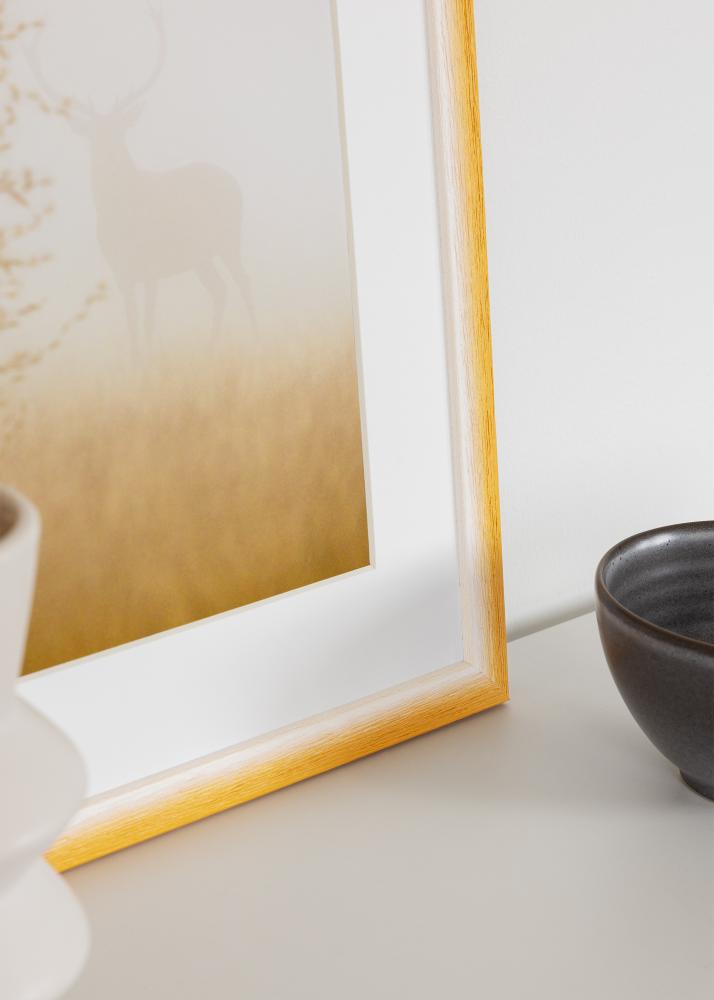 Jämtlands Ramfabrik Rahmen Cornwall Acrylglas Gold 30x45 cm