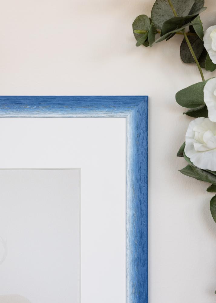 Jämtlands Ramfabrik Rahmen Cornwall Acrylglas Blau 40x50 cm