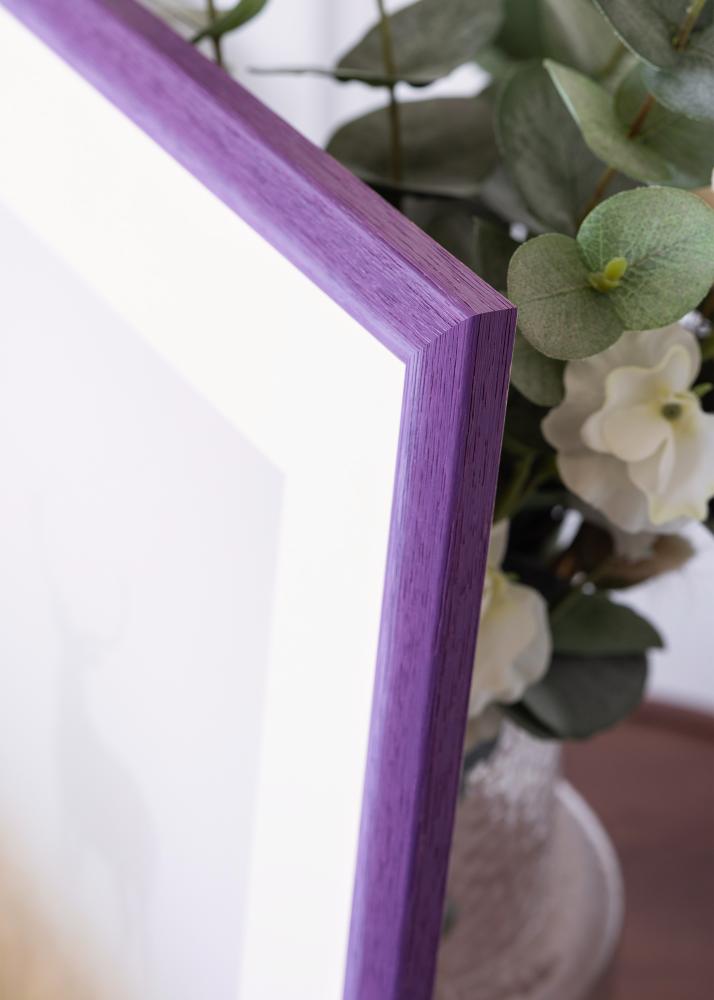 Jämtlands Ramfabrik Rahmen Cornwall Acrylglas Lila 40x50 cm