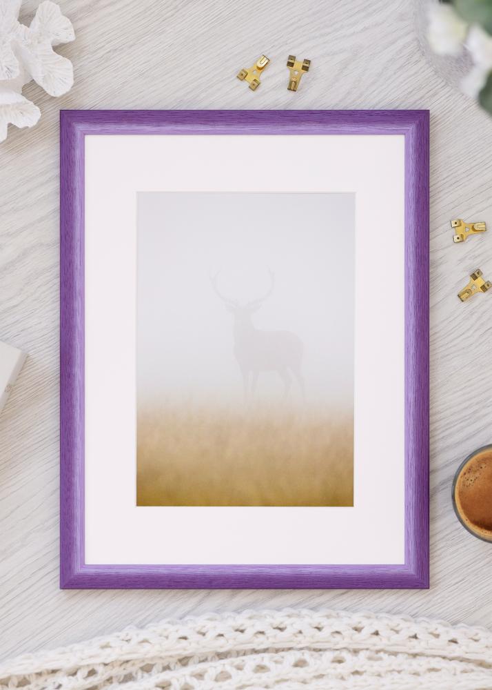 Jämtlands Ramfabrik Rahmen Cornwall Acrylglas Lila 40x50 cm