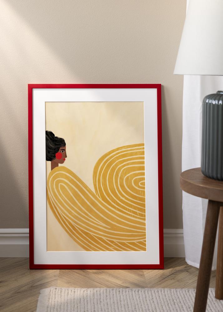 Jämtlands Ramfabrik Rahmen Kent Acrylglas Rot 29,7x42 cm (A3)