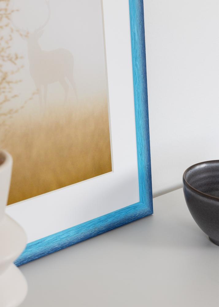 Jämtlands Ramfabrik Rahmen Cornwall Acrylglas Dunkelblau 30x40 cm