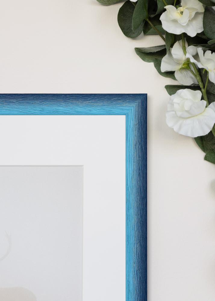Jämtlands Ramfabrik Rahmen Cornwall Acrylglas Dunkelblau 30x40 cm