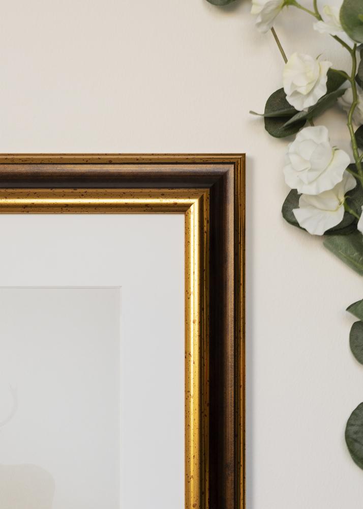 Jämtlands Ramfabrik Rahmen Aberystwyth Acrylglas Gold 21x29,7 cm (A4)