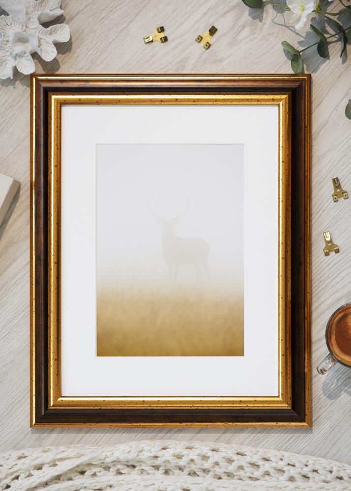 Jämtlands Ramfabrik Rahmen Aberystwyth Acrylglas Gold 21x29,7 cm (A4)