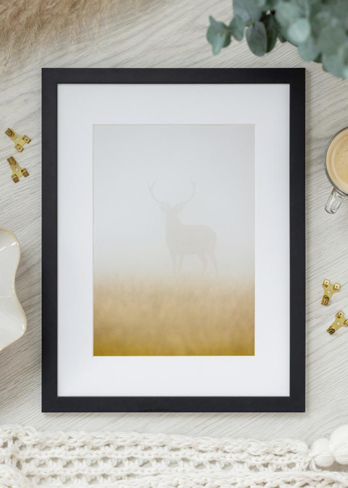 Jämtlands Ramfabrik Rahmen Jämtland Acrylglas Schwarz 25x26 cm