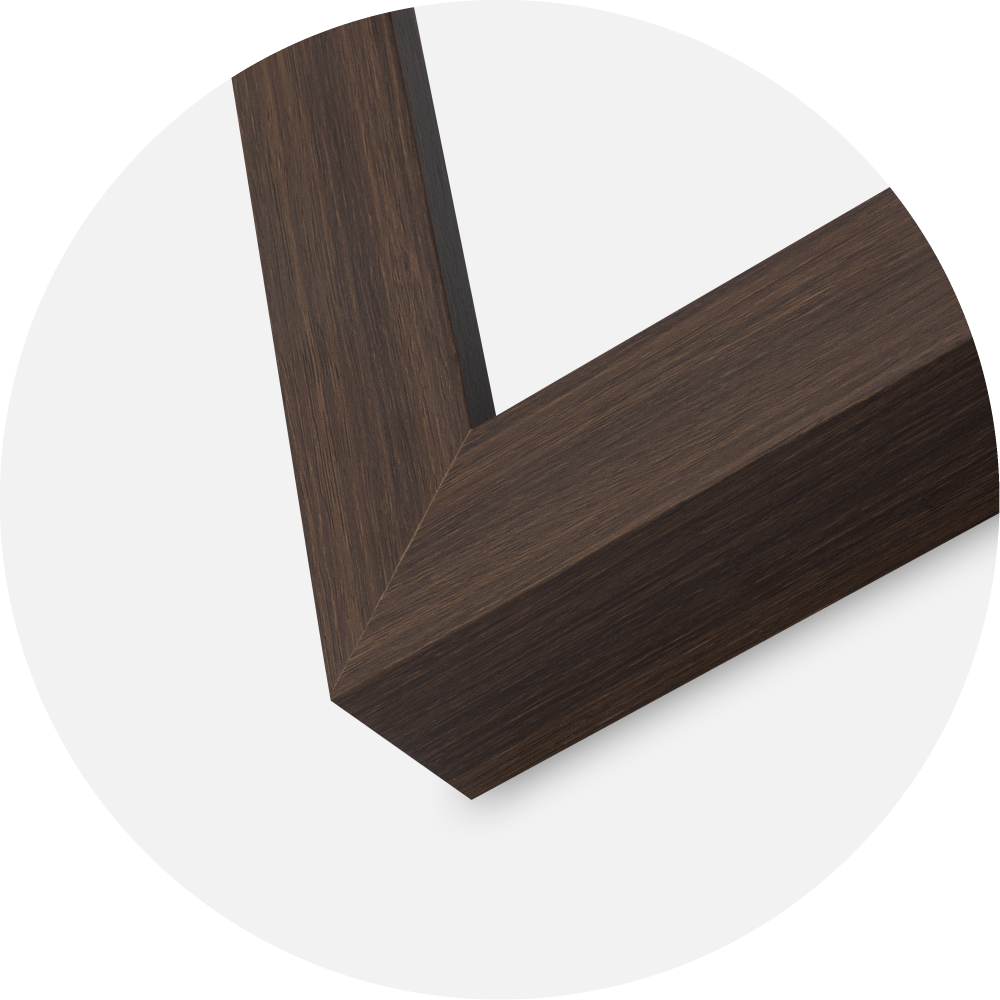 Jämtlands Ramfabrik Rahmen Wells Acrylglas Braun 30x30 cm