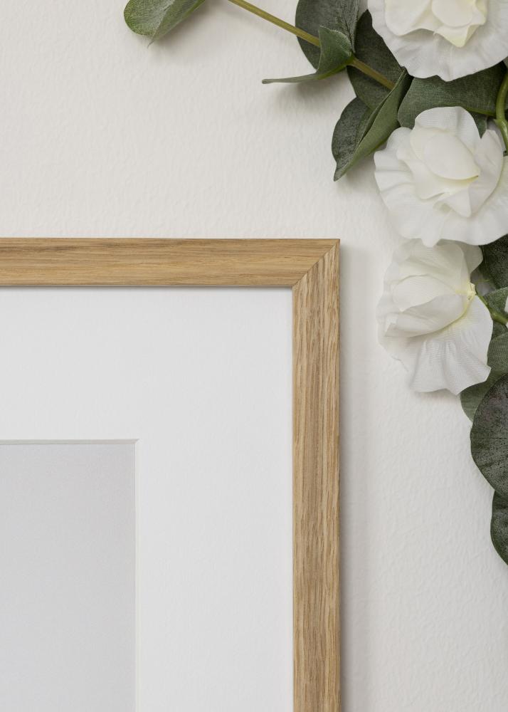 Jämtlands Ramfabrik Rahmen Vemdalen Acrylglas Eiche 29x50 cm