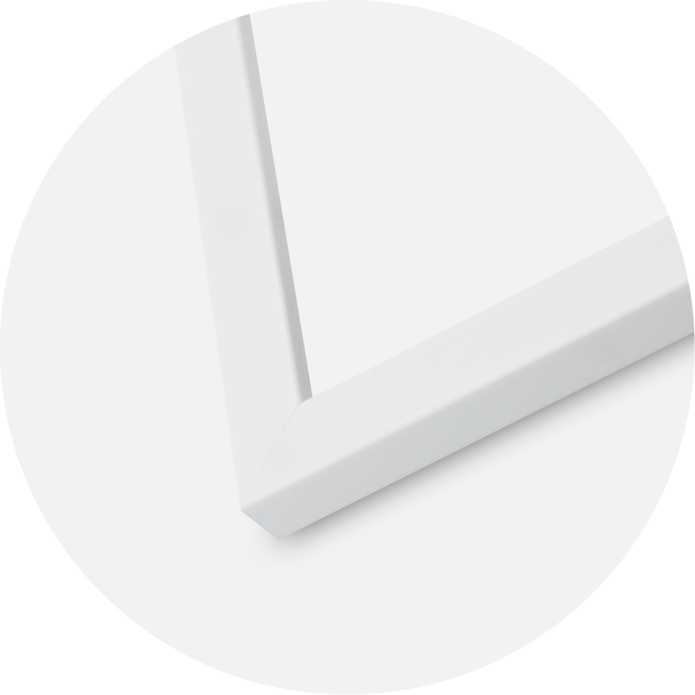 Jämtlands Ramfabrik Rahmen Oban Acrylglas Weiß 30x45 cm