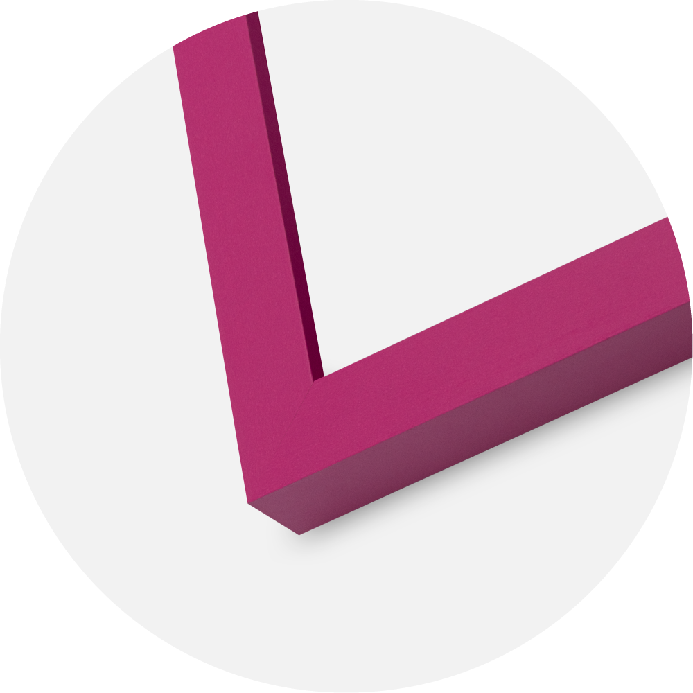 Jämtlands Ramfabrik Rahmen Selection Acrylglas Bubblegum Pink 59.4x84 cm (A1)