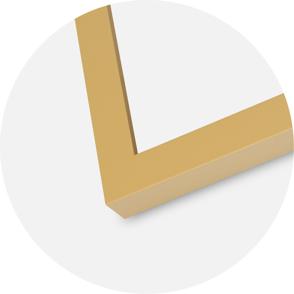 Jämtlands Ramfabrik Rahmen Selection Acrylglas Corn Yellow 59.4x84 cm (A1)