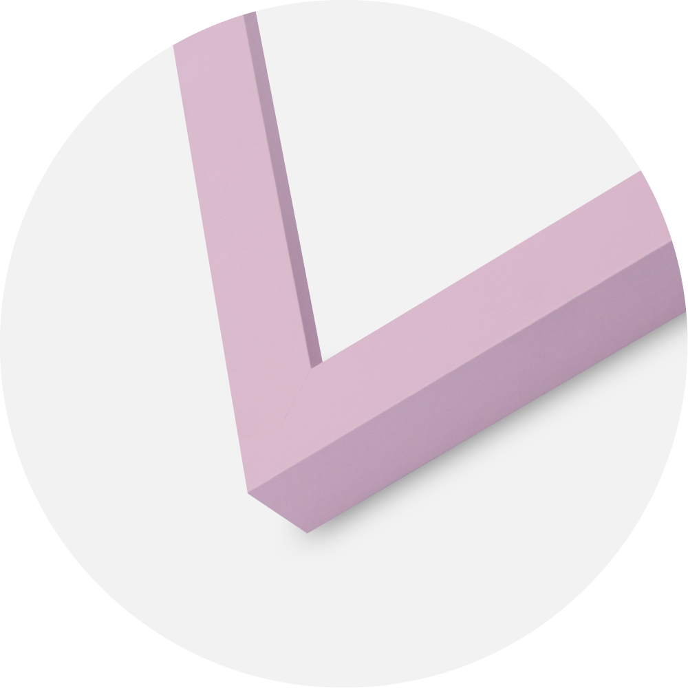 Jämtlands Ramfabrik Rahmen Selection Acrylglas Pink 40x50 cm