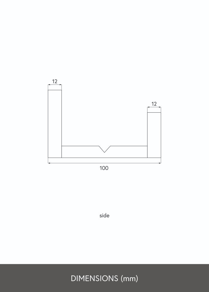 KAILA KAILA Bilderleiste Schwarz 130 cm