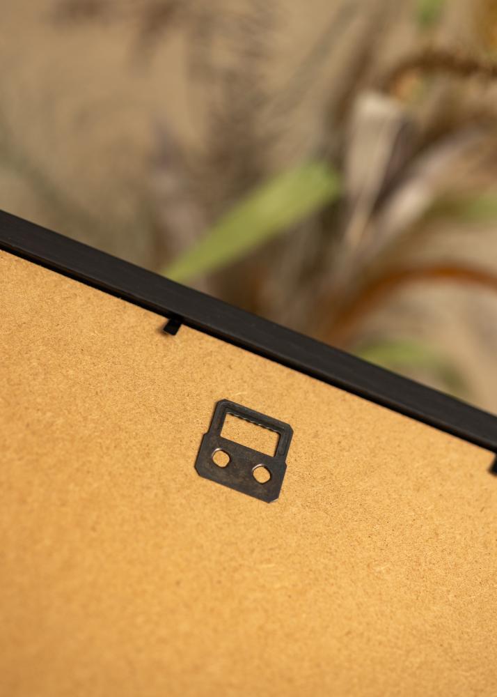 Ram med passepartou BGA Kastenrahmen Schwarz 30x40 cm - Passepartout Weiß 20x28 cm