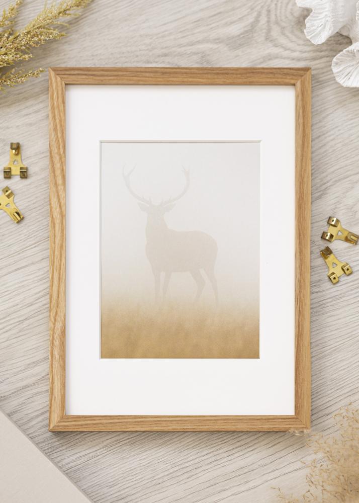 BGA Rahmen Massiveiche Acrylglas 42x59,4 (A2)