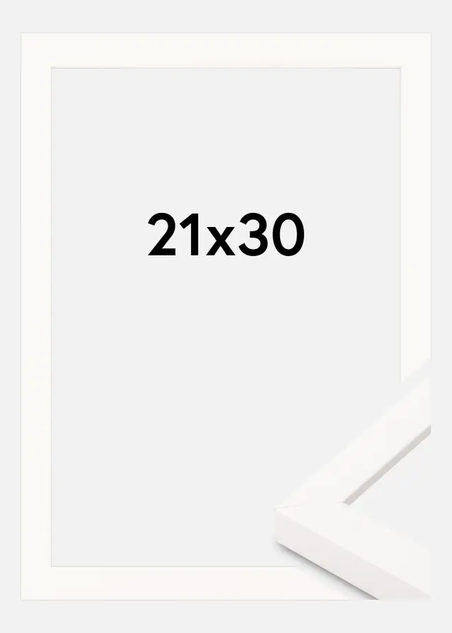 Innova Bilderrahmen Weiss Breit 21 x 30 cm