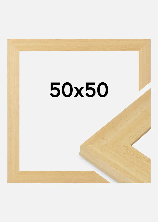 Jämtlands Ramfabrik Rahmen Pembrokeshire Acrylglas Eiche 50x50 cm