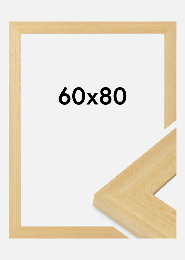 Jämtlands Ramfabrik Rahmen Pembrokeshire Acrylglas Eiche 60x80 cm