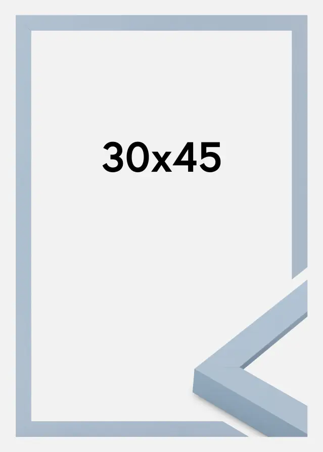 Jämtlands Ramfabrik Rahmen Selection Acrylglas Sky Blue 30x45 cm