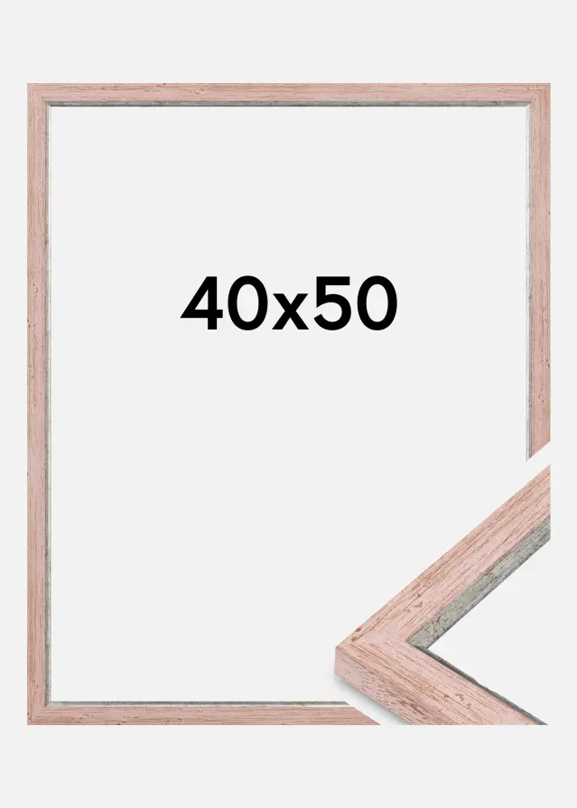 Jämtlands Ramfabrik Rahmen Whitby Acrylglas Rot 40x50 cm