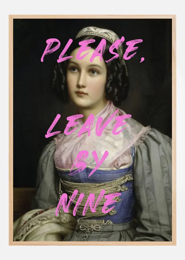 Bildverkstad Please Poster