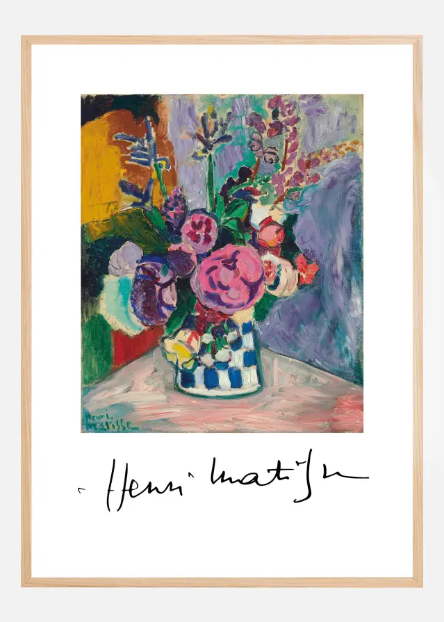 Bildverkstad Lles Pivoines - Henri Matisse Poster