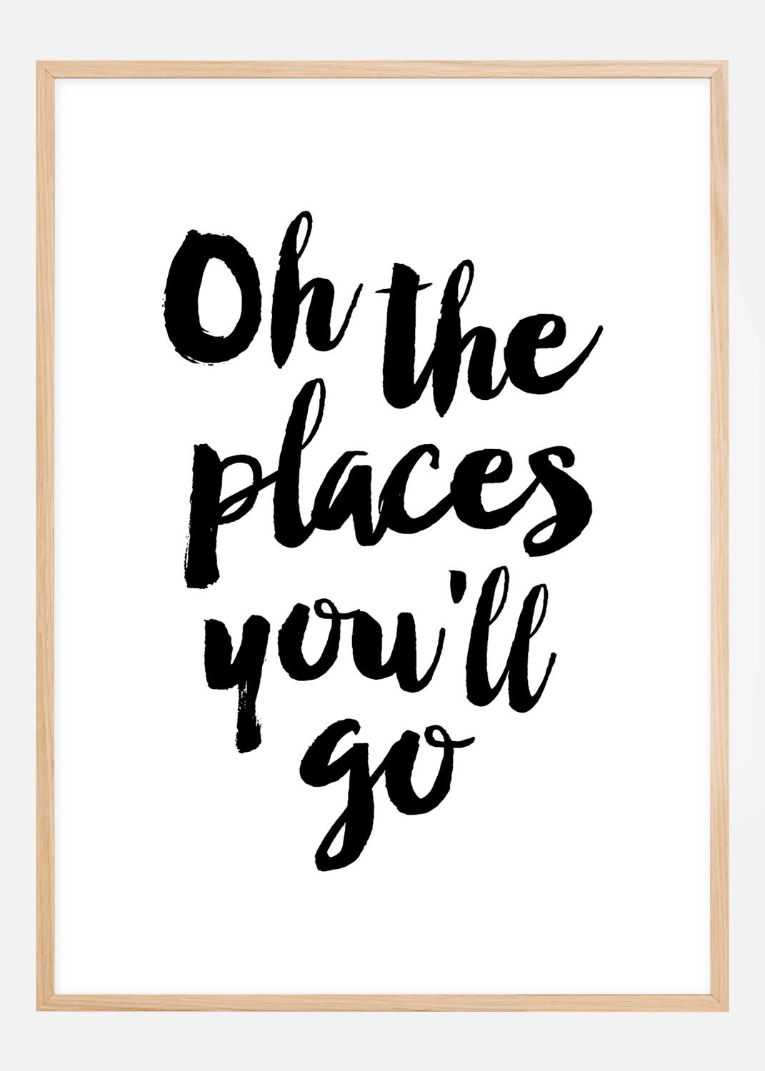 Product Image for Oh the places you'll go Poster (50x70 cm)