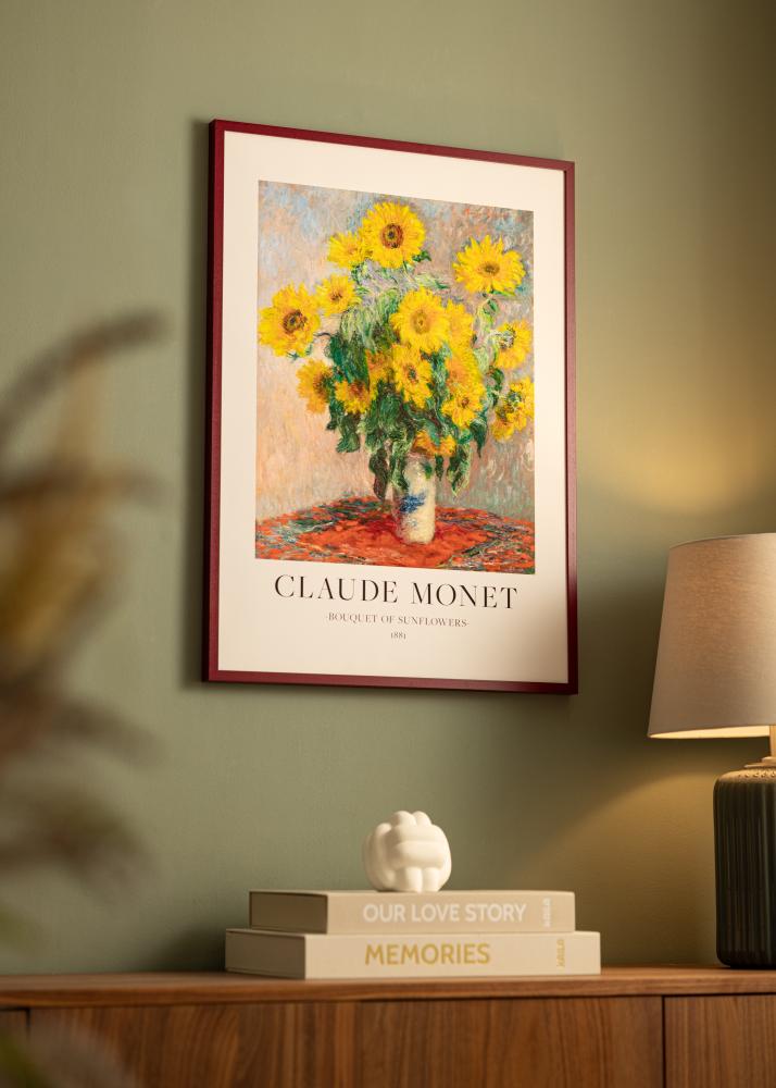 Artlink Colorful Acrylglas Rot 50x70 cm