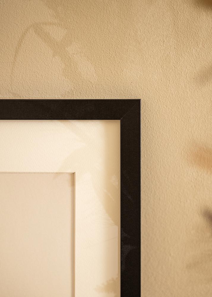 BGA Rahmen Deco Acrylglas Schwarz 18x24 cm