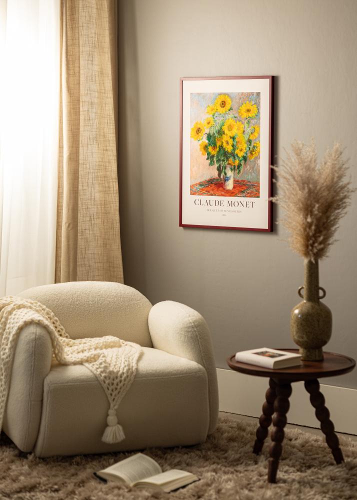 Artlink Colorful Acrylglas Rot 50x70 cm