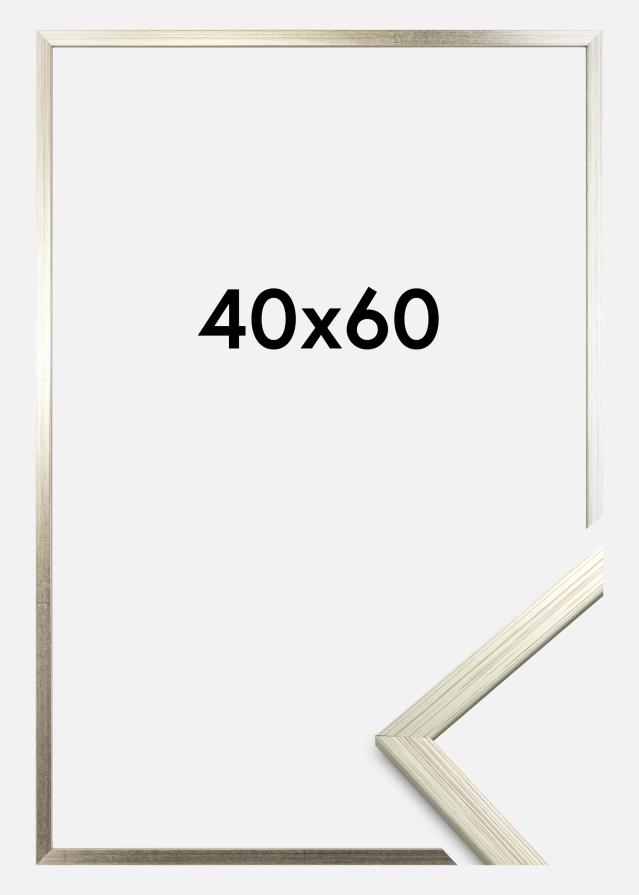 Galleri 1 Rahmen Edsbyn Acrylglas Silber 40x60 cm