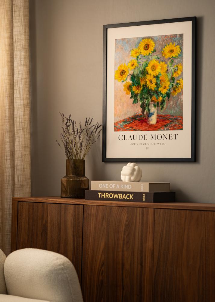 BGA Rahmen Deco Acrylglas Schwarz 18x24 cm