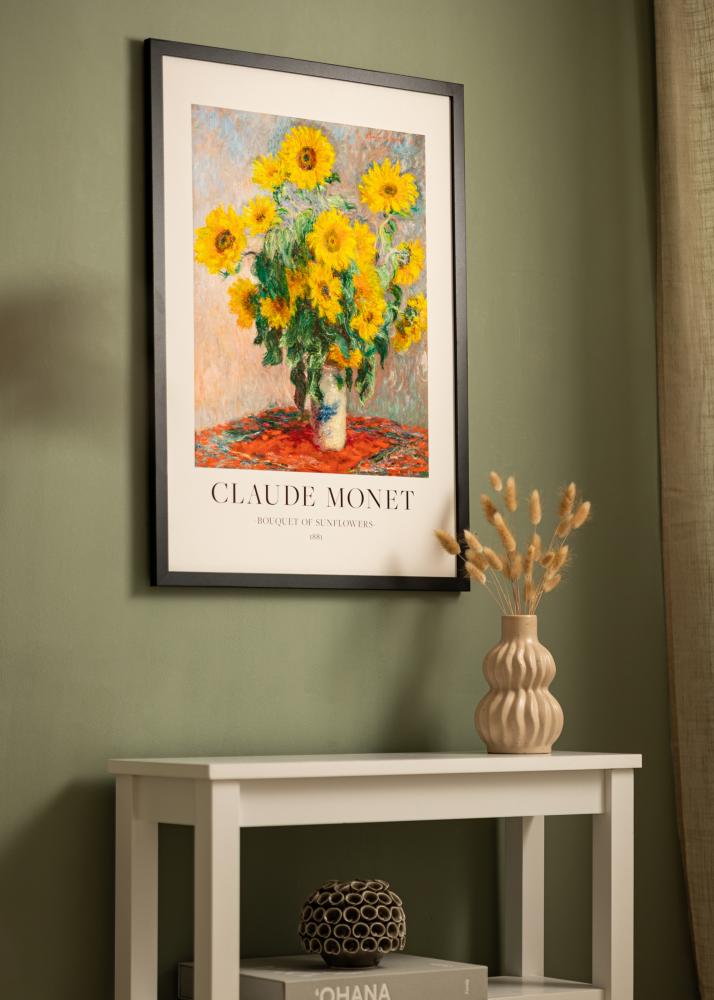 BGA Rahmen Deco Acrylglas Schwarz 18x24 cm