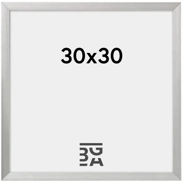 Walther Rahmen Chair Silber - 30x30 cm